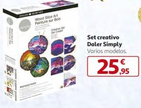 Oferta de Daler Simply - Set Creativo por 25,95€ en Alcampo