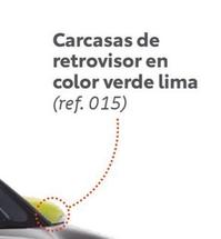 Oferta de Carcasas De Retrovisor En Color Verde Lima en Toyota
