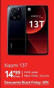 Oferta de 13t por 363,69€ en Vodafone