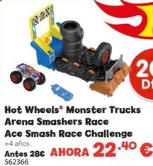 Oferta de Monster Trucks Arena Smashers Race Ace Smash Race Challenge por 22,4€ en Juguetería Poly