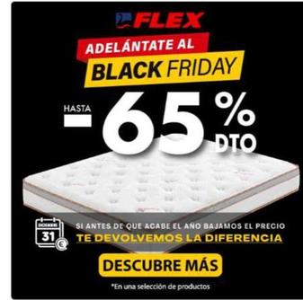Oferta de Flex en Colchón Exprés