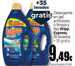 WIPP EXPRESS GEL 35+35 LAVADOS LIMPIO Y LISO