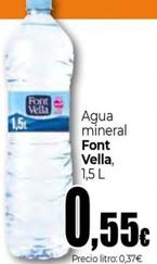 Oferta de Agua Mineral por 0,55€ en UDACO