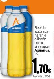 Oferta de Bebida Isotonica Naranja O Limon Con O Sin Azucar por 1,7€ en UDACO