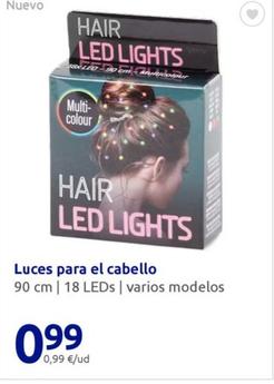 Oferta de Luces Para El Cabello por 0,99€ en Action