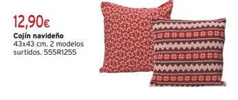 Oferta de Cojín Navideño por 12,9€ en Cadena88