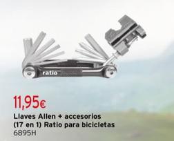 Oferta de Llaves Allen + Accesorios (17 En 1) Para Bicicletas por 11,95€ en Cadena88