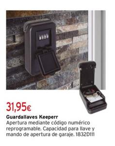 Oferta de Guardallaves Keeperr por 31,95€ en Cadena88