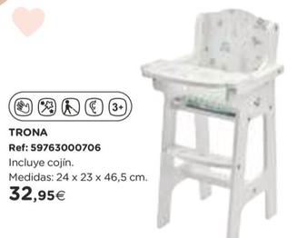 Oferta de Trona por 32,95€ en El Corte Inglés