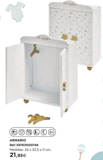 Oferta de Armario por 21,95€ en El Corte Inglés