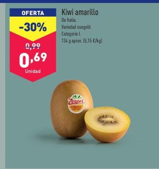 Oferta de Kiwi Amarillo por 0,69€ en ALDI