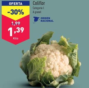 Oferta de Coliflor por 1,39€ en ALDI