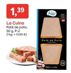 Oferta de Paté De Pato por 1,39€ en Suma Supermercados