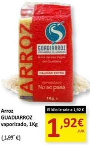 Oferta de Guadiarroz - Arroz Vaporizado por 1,92€ en SPAR