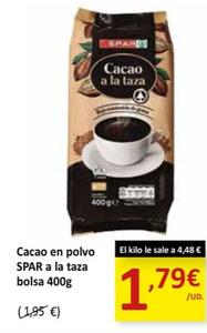 Oferta de Cacao En Polvo por 1,79€ en SPAR