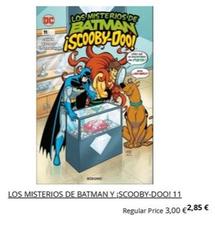 Oferta de Los Misterios De Batman Y Scooby-doo! por 2,85€ en Norma Comics