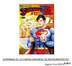 Oferta de Superman Vs. La Comida Japonesa: De Restaurantes por 9,45€ en Norma Comics