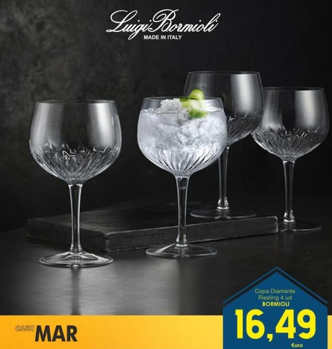 Oferta de Luigi Bormioli - Copa Diamante Riesling por 16,49€ en Spar Tenerife