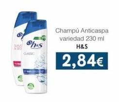 Oferta de Champu Anticaspa por 2,84€ en Spar Tenerife