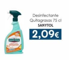 Oferta de Desinfectante Quitagrasas por 2,09€ en Spar Tenerife