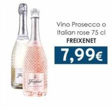 Oferta de Vino Prosecco O Italian Rose por 7,99€ en Spar Tenerife