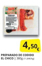Oferta de Preparado De Codido por 4,5€ en Supermercados MAS