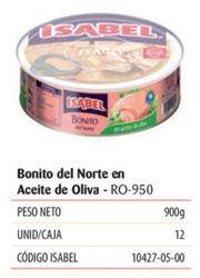 Oferta de Bonito Del Norte En Aceite De Oliva en Isabel