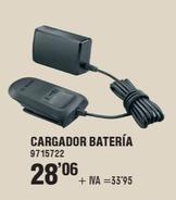 Oferta de Cargador Bateria por 28,06€ en Cifec