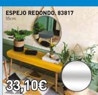 Oferta de Espejo Redondo por 33,1€ en Ferbric