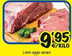 Oferta de Lomo Aguja Vacuno por 9,95€ en Cash Fresh