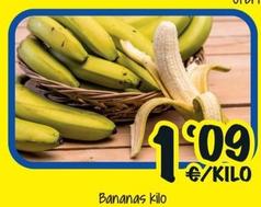 Oferta de Bananas por 1,09€ en Cash Fresh