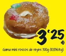 Oferta de Gama Mini Roscos De Reyes por 3,25€ en Cash Fresh