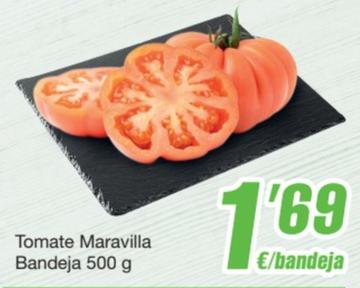 Oferta de Tomate Maravilla Bandeja por 1,69€ en SPAR Fragadis