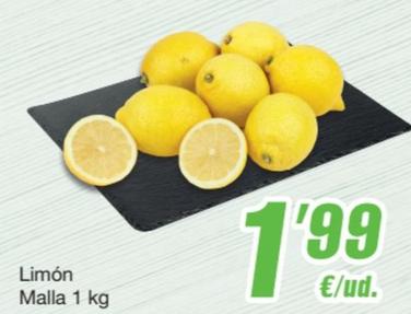 Oferta de Limón por 1,99€ en SPAR Fragadis