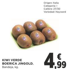 Oferta de Kiwi Verde Boerica Jingold por 4,99€ en Supercor