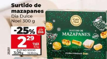 Oferta de Surtido De Mazapanes por 2,29€ en Dia