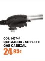 Oferta de Quemador/ Soplete Gas Cabezal por 24,95€ en Ferrcash