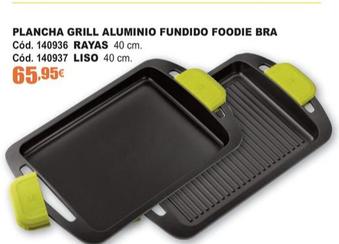 Oferta de Plancha Grill Aluminio Fundido Foodie por 65,95€ en Ferrcash
