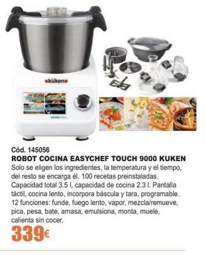 Oferta de Kuken - Robot Cocina Easychef Touch 9000 por 339€ en Ferrcash