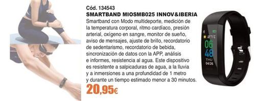 Oferta de Innov&Iberia - Smartband MIOSMB025 por 20,95€ en Ferrcash