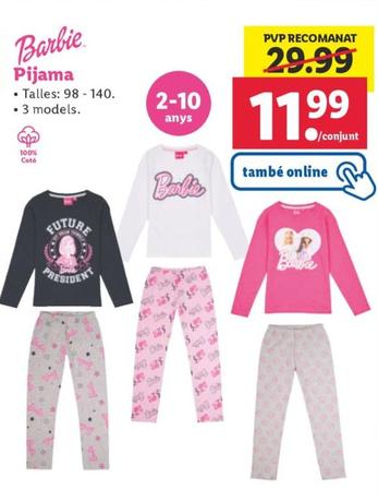 Oferta de Pijama por 11,99€ en Lidl