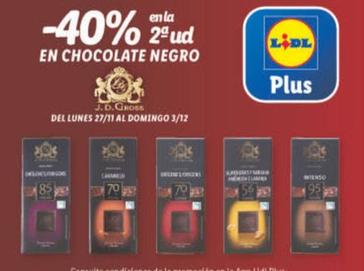 Oferta de En Chocolate Negro en Lidl