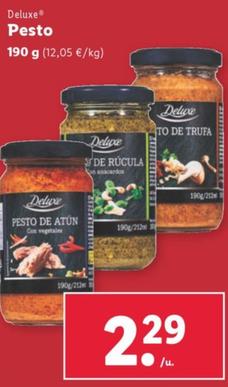 Oferta de Pesto por 2,29€ en Lidl