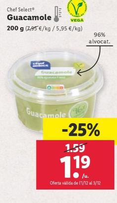 Oferta de Guacamole por 1,19€ en Lidl