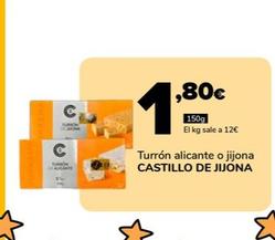 Oferta de Castillo De Jijona - Turron Alicante O Jijona por 1,8€ en Supeco