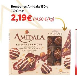 Oferta de Bombones Amidala por 2,19€ en Lidl