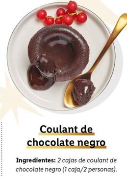 Oferta de Coulant De Chocolate Negro por 6,5€ en Lidl