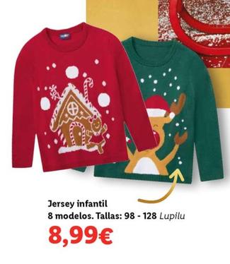 Oferta de Jersey Infantil por 8,99€ en Lidl