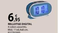 Oferta de Rellotge Digital por 6,95€ en Fes Més