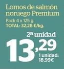 Oferta de Lomos De Salmon Noruego Premium  por 18,99€ en La Sirena